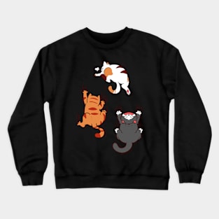 Struggle Cats Funny Crewneck Sweatshirt